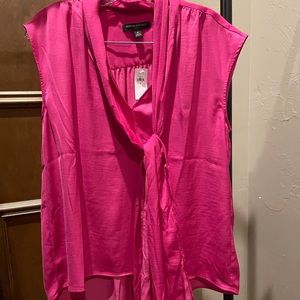 Hot Pink Banana Republic Blouse